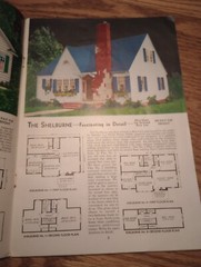 2 “ALADDIN READI-CUT HOMES”. HOUSE PLANS “PRE-CUT” & SHIPPED-HOME KIT 1949 1951