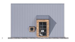 45’x32’ 3-Beds, 2-Baths Modern A-Frame Architectural House Plans PDF Download.