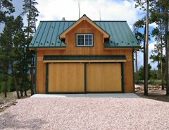 16 Car Barn Designs with Lofts – Complete Sets of Pole-Barn Building Plans (G9)