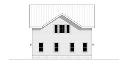 Two Story Farmhouse Plan 4 bed 4 bath (58×35′) Custom House Plans and Blueprints