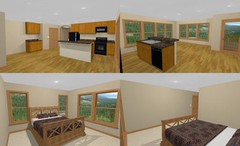 40×42 Apartment with 2-Car 1-RV Garage – PDF FloorPlan – 1,153 sqft – Model 2