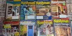 Lot 18 Family Handyman Magazines 2005 – 2007 , Backyard- Shed – Organize – Deck