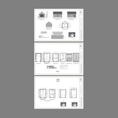 16×24 1-Car Garage — 384 sq ft — PDF Floor Plan — Model 7F