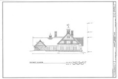 Printed House Plans – Traditional country house drawings, timber framing