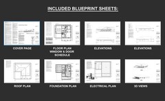 Magnolia Homestead Modern House Open Plan Design 60 x 30 – 3 Bed 2 Bath 1730sf –