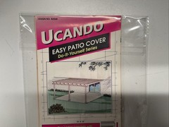 Ucando Easy Patio Cover Plans B2068 New In Re-Package With Material List