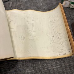 Vtg 1925 AT&SF Santa Fe Building Blueprints Railroad Memorabilia Kansas 165 pgs