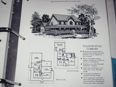 1995 Binder Book of Home Plans Featuring Andersen Windows Contractor’s Edition