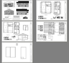 44×48 Apartment with 2-Car 1-RV Garage – PDF FloorPlan – 1,528 sqft – Model 5H