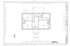 Traditional Brick Colonial Williamsburg Home, Architectural Plans, PRINTED plans
