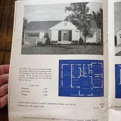 Vintage 50s MCM Mid Century Home Designs House Plans Low Budget Homes Catalog