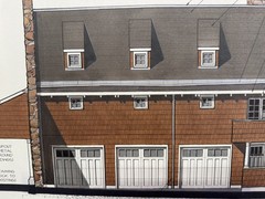 Architectural Renderings 4 Sheets Hand-Colored Elevations 30×42 Design Drawings