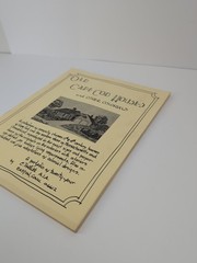 Old Cape Cod Houses and Other Colonials 24 Plans Blueprints by Evan Pollitt PB