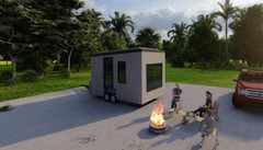 Small Mobile Home Building Plans – 13.5′ x 5.5′ – 75sqft
