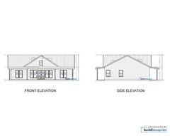 34×48 Modern Farmhouse Custom Architectural Ranch HouPlans 1632SF – PDF Download