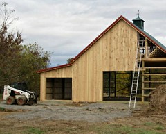 All-Purpose Pole Barn Blueprints – Three Sets of Arlington Barn Plans (eB-225×3)