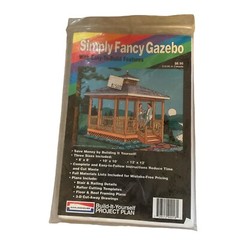 New Vintage Build It Yourself Simply Fancy Gazebo Garlinghouse Project #90018