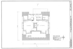 A compact 2 bedroom bungalow with generous living space, architectural printed p