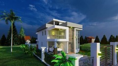 Modern house plan | 3 Bedroom & 3 Bathroom | 2 Story house