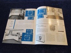 Vintage 1949 CRANE Kitchen Bath Brochures MCM Illustrated Home Design Plans C600