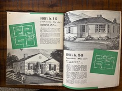 Vintage Mid Century MCM 69 Beautiful Homes Of Wood House Plans Book Catalog