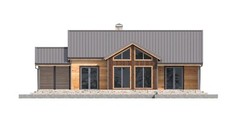 Charming backyard cabin 3 Bed, Bath Architectural Build Plans PDF Download