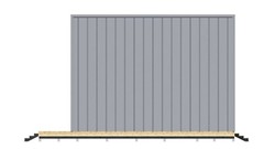 22’x42′ Tiny House Plan 1 Bed, 1 Bath Architectural Build Plans PDF Download