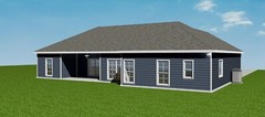 1774 sq.ft., 4 Bedroom, 2 Bath, 2-car garage – Craftsman Home / House Plan