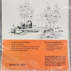 National Plan Service DIY Build Yourself Design 6 Blueprint Lot Home Improvement