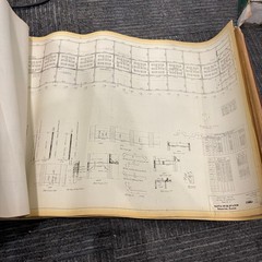 Vtg 1925 AT&SF Santa Fe Building Blueprints Railroad Memorabilia Kansas 165 pgs