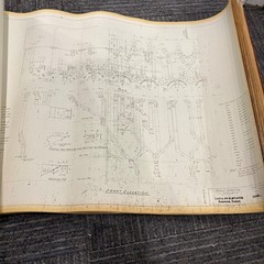 Vtg 1925 AT&SF Santa Fe Building Blueprints Railroad Memorabilia Kansas 165 pgs