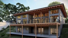 Plans for 5-Bedroom House with Walkout Basement & Mezzanine – Includes Architect