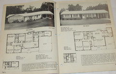VTG 1970s ’16 HOMES FOR FAMILY LIVING-GREAT ROOM’ CATALOG OF HOUSE PLANS/LAYOUTS