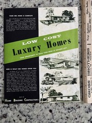 Vintage 1959 Luxury MCM Home Plan Catalog Prices Home Building Contractors KC MO