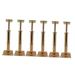 6 PCS House Floor Jacks Post Pole for Leveling, 11″ – 16″ Height