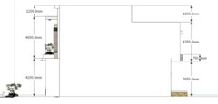 20×40 Feet Narrow House Plan 6×12 Meter 3 Beds 4 Baths Terrace (A4 Hard Copy)