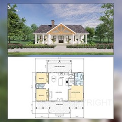 Cedar Springs Custom House Design – Modern Ranch Farmhouse – Custom Modification
