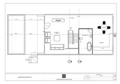 A-Framed Cabin House With Pool | PDF and AutoCAD File For BluePrint Plans