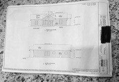 Full Set of single story Barndo 2 bedroom 2 bath house plans 1/8 scale