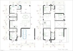 30×49 Feet House Plans 3d 9×15 Meter 5 Bed 4 Bath PDF Plan & A4 Hard Copy