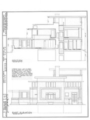 Baker Residence, a luminous Prairie Style home by William Drummond printed plans