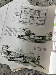 Vintage 1959 Luxury MCM Home Plan Catalog Prices Home Building Contractors KC MO