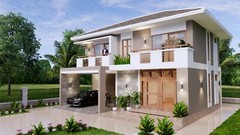 38×30 House Design Plan 11.5×9 Meter with 3 Bedrooms Full PDF (A4 Hard Copy)