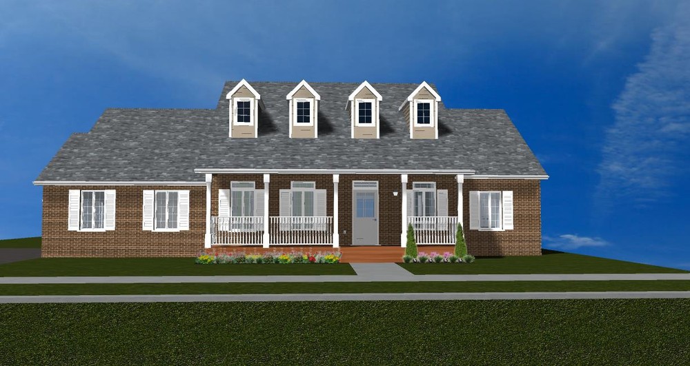 Beautiful 1-Story Bungalow House Plan1,999 SF