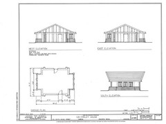 Prairie Style home by Walter Burley Griffin, 5 bedrooms, brick/wood house plans