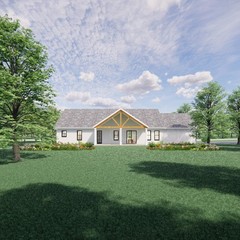 Cedar Springs Barndo House Plan with Basement – 6 Bed 3 Bath – Double Garage – D