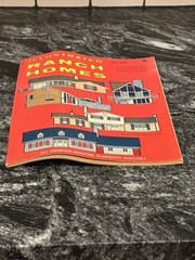 Vtg 1975 Illustrated Ranch Homes 62nd Edition Building Plans Blueprints Magazine