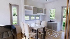 Small House Design 7×7 Meter 24×24 Feet 2 Beds Shed Roof (A4 Hard Copy)