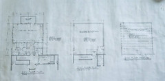 1989 Vintage 2 Story Double Car Garage Addition 18 Page Paper Blueprint Plan