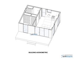 20×24 Lean Modern Cottage Custom Architectural Plans 480SF – PDF Download